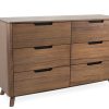 Tahoe Double Dresser in Walnut Angle