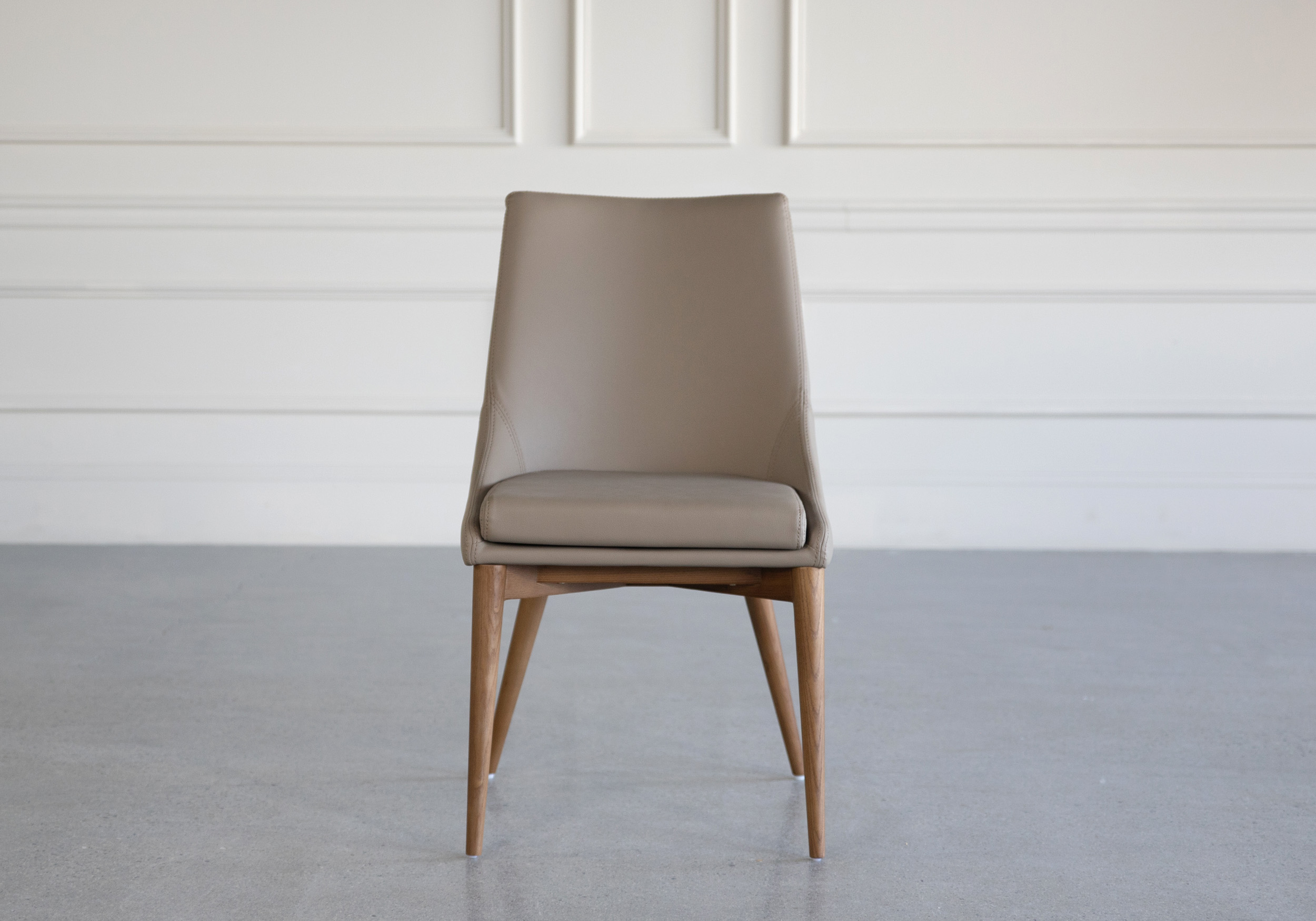 Vista Dining Chair Taupe Front