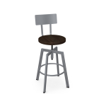 Amisco Architect Metal Screw Stool