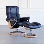Stressless Mayfair Signature Swivel Leather Recliner