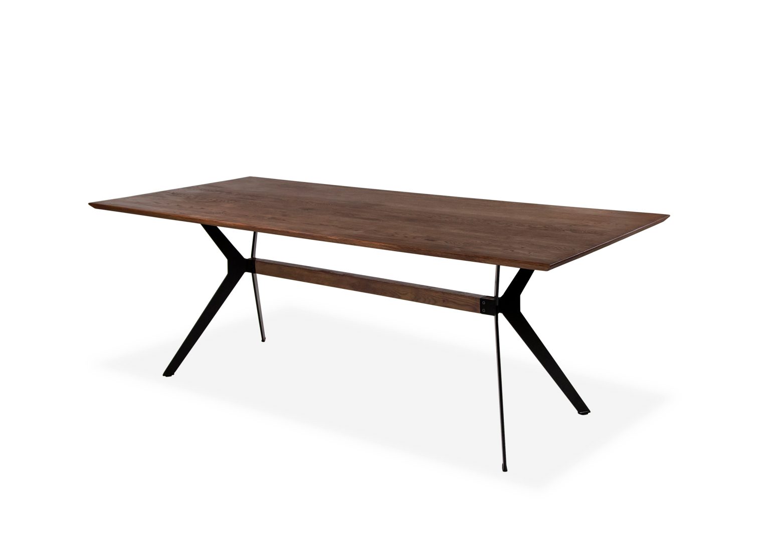 Sanctuary Dining Table Auburn Angle