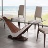 Elite Modern Victor Dining Table in dining room with chairs