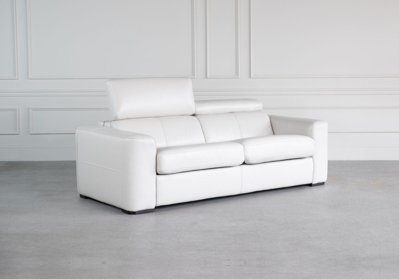 Dunbar Sofabed Frost Angle Headrest Up