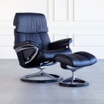 Stressless Ruby Signature Swivel Leather Recliner