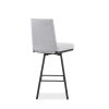 Linea Swivel Stool Jt Merino Black Coral Back