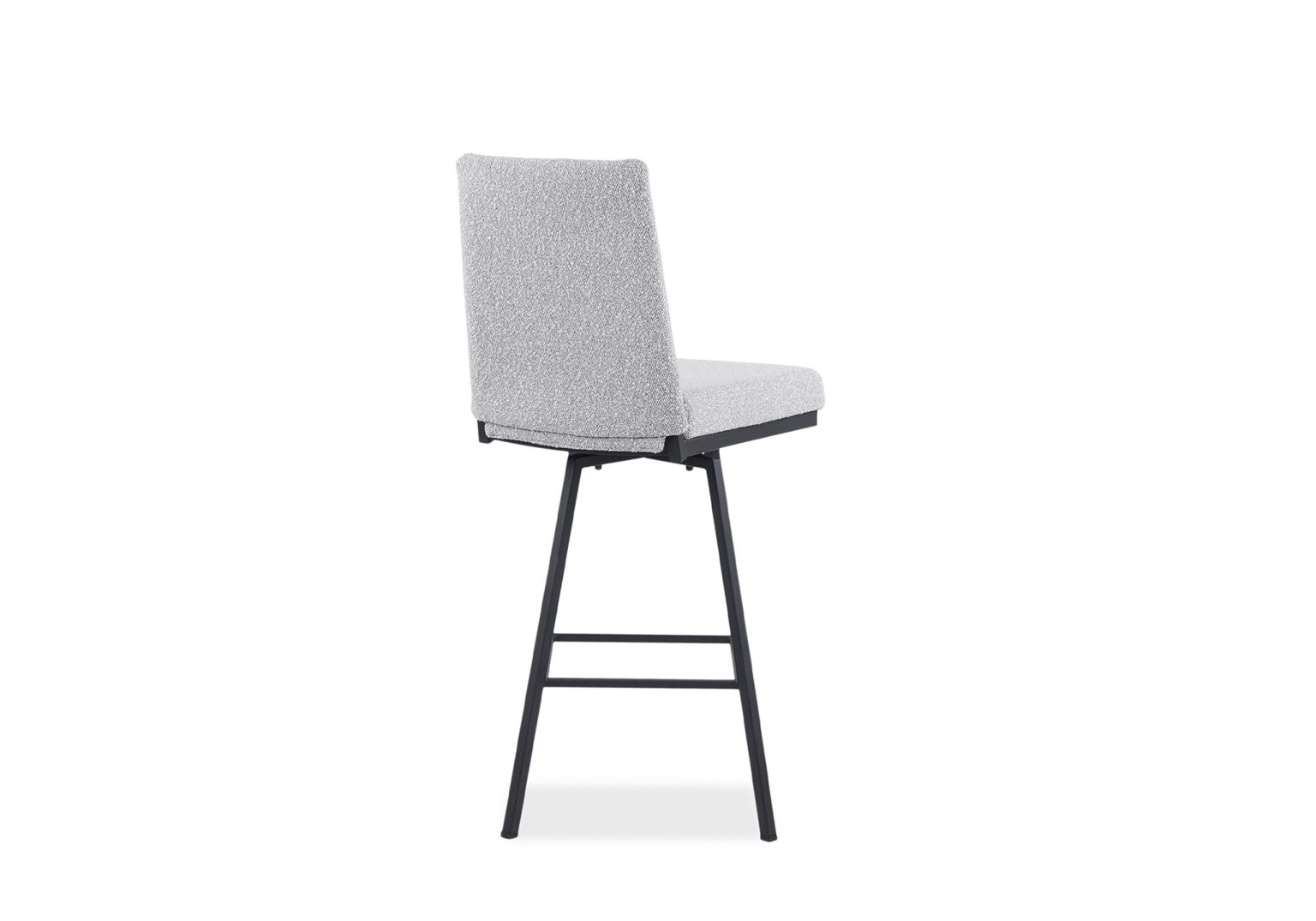 Linea Swivel Stool Jt Merino Black Coral Back