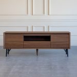 Flair 59" Wood Storage TV Stand