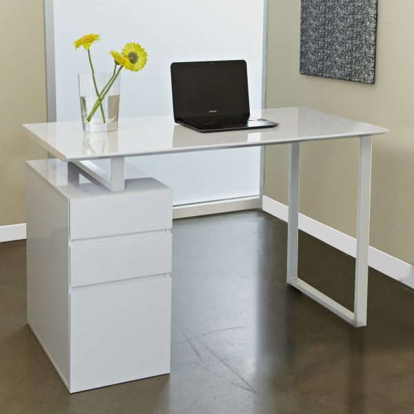 pedestal writing desk