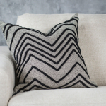 Chevron Grey Throw Pillow 20 x 20