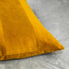 Penelope Ochre 20x20 Pillow - Close Up