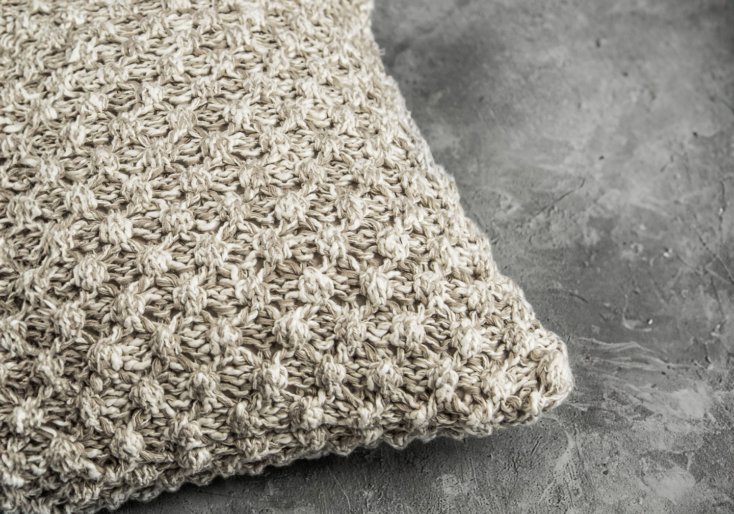 Popcorn Mix Pillow 20x20 - Close Up