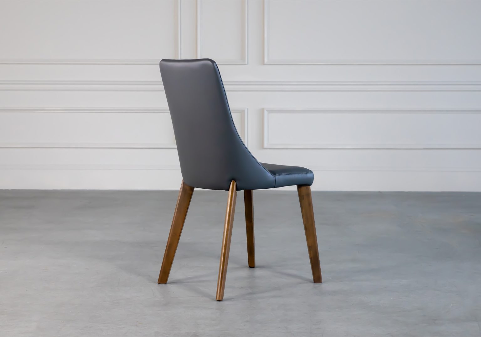 Maggie Dining Chair Grey V Back