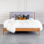Axel Wood Platform King Bed