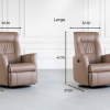 Bergen Recliners Sizes