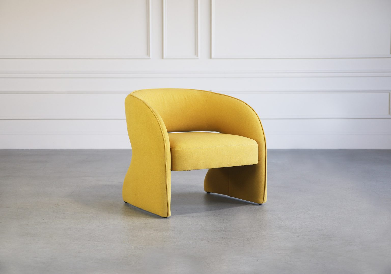 Eloy Chair Mustard Angle