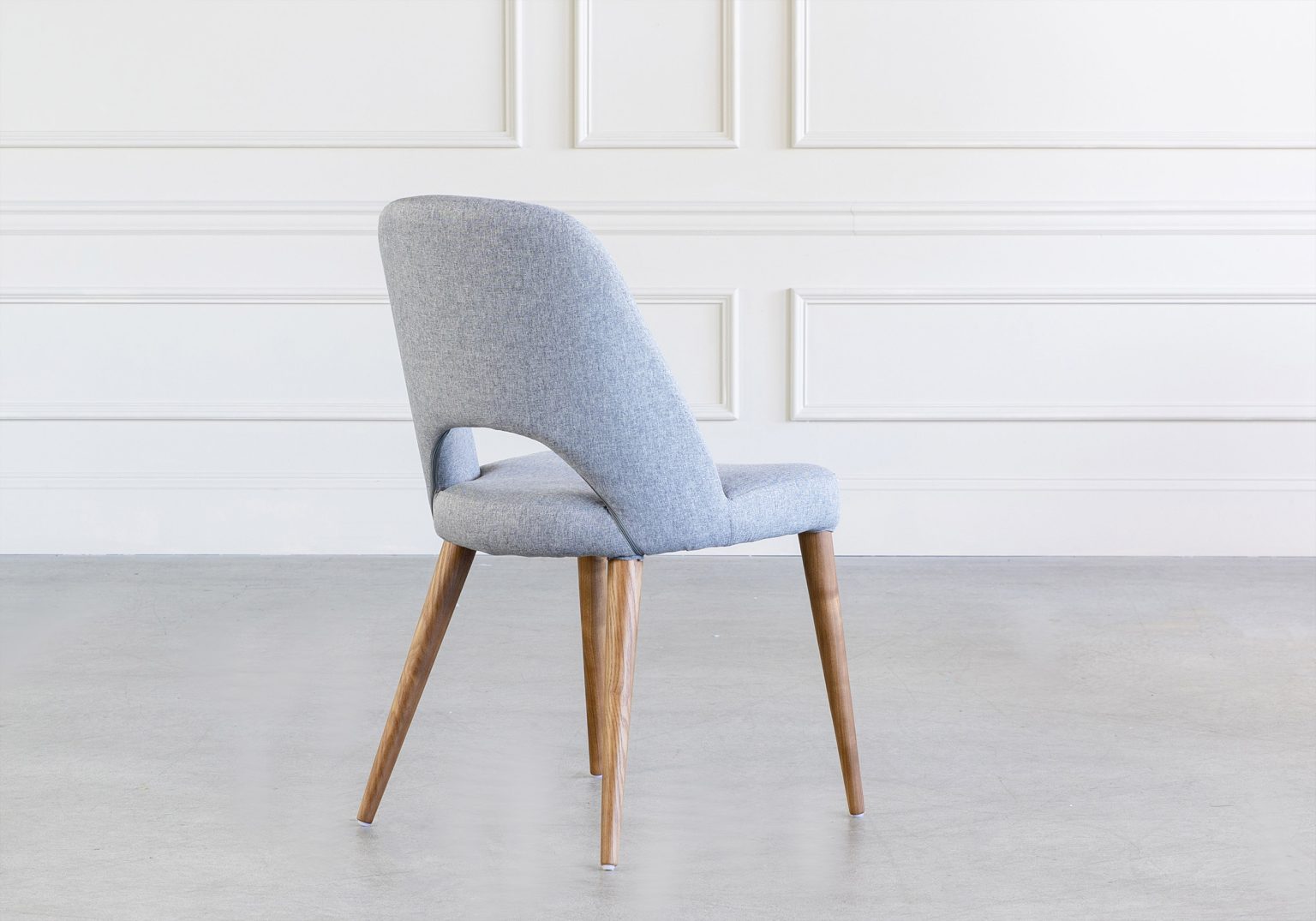 Ryder Dining Chair Light Grey Back