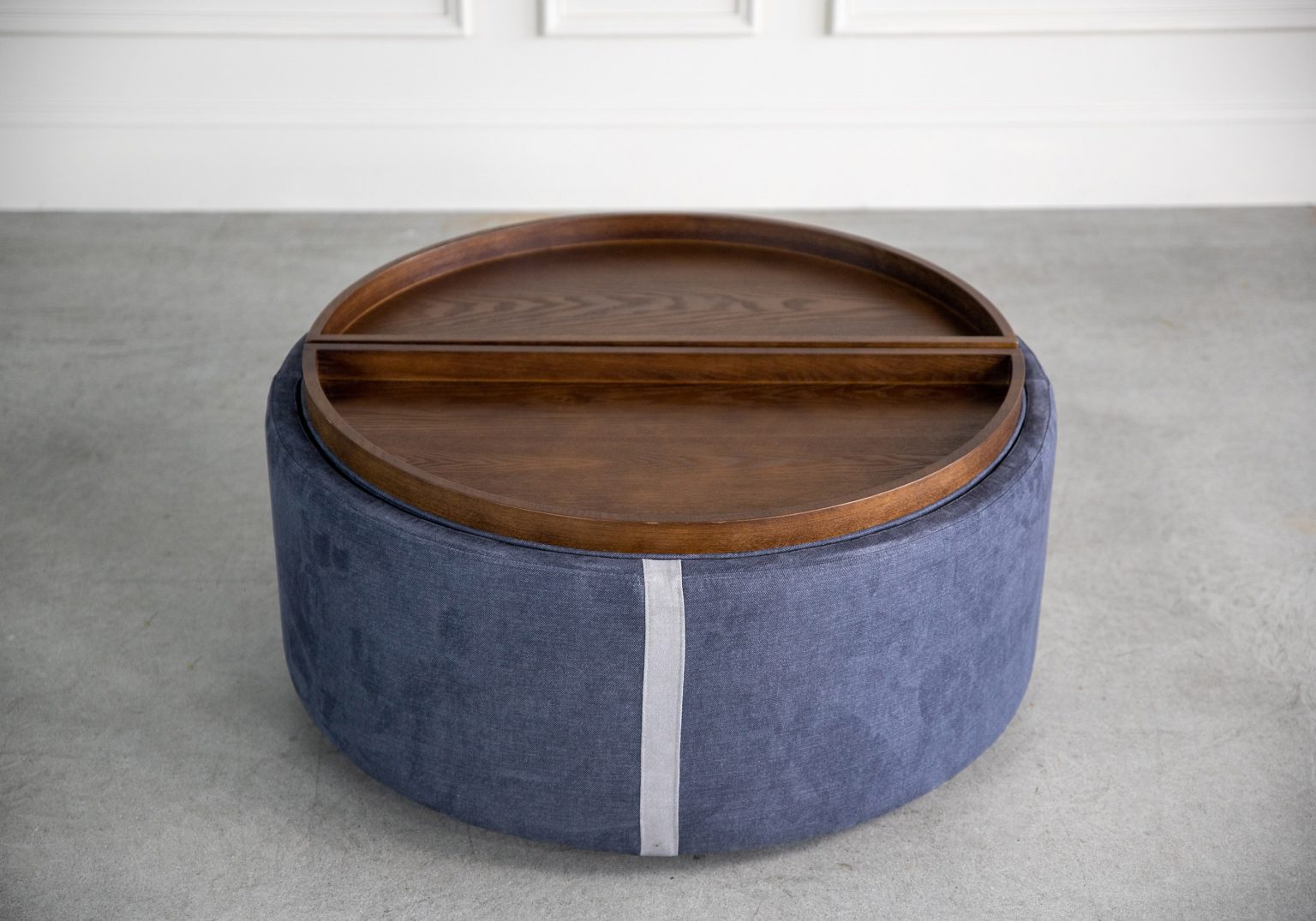 Miller Ottoman Denim Trays