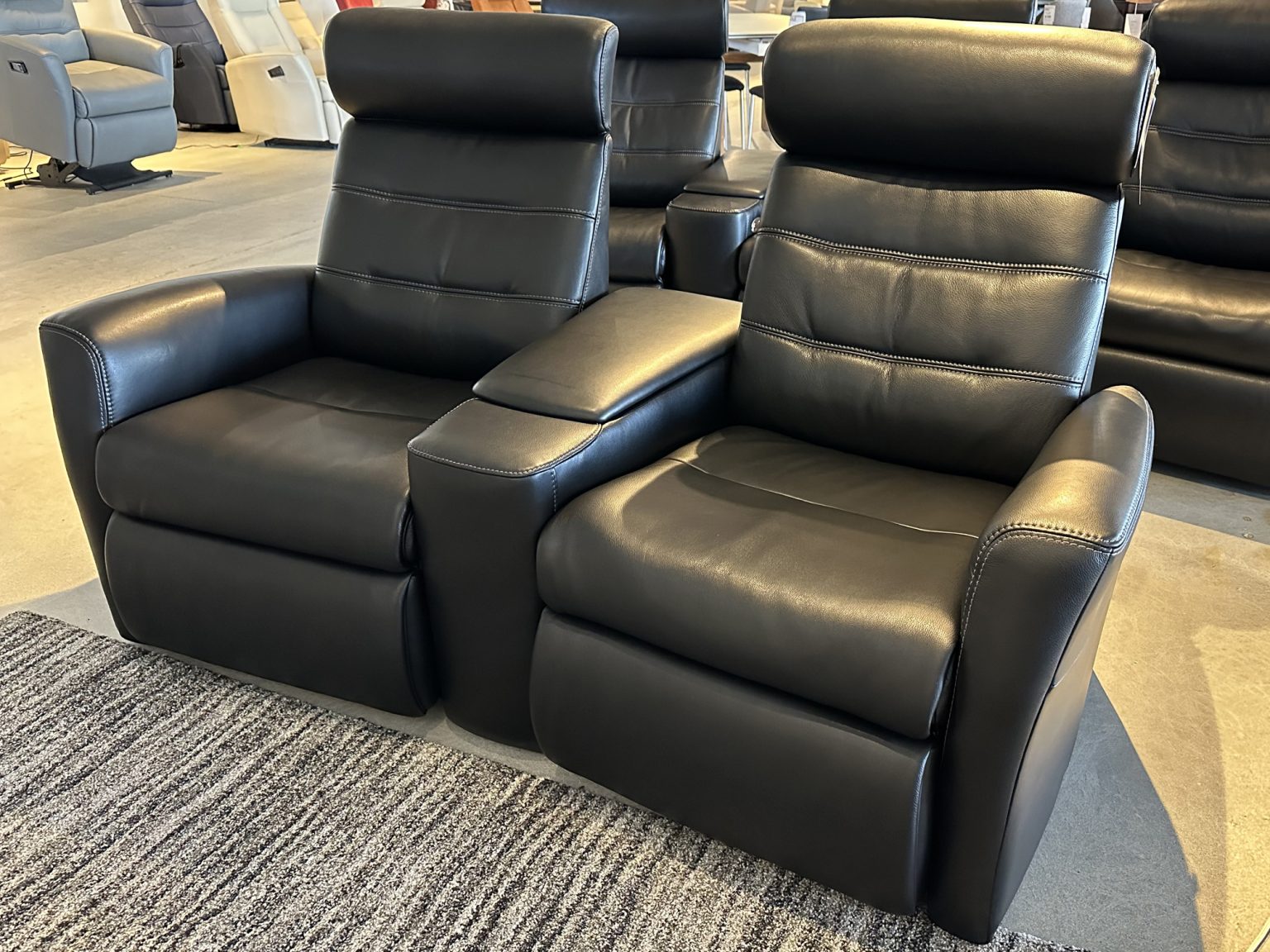 King Theatre Seating Angle 2 Seater