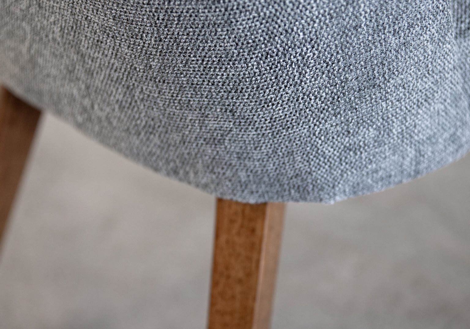 Pisa Dining Chair D Grey Walnut Detail