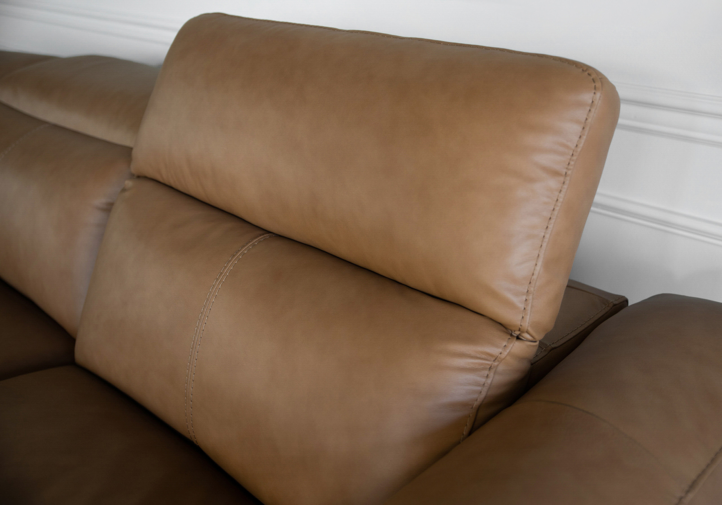 Wendy Butter Leather Sectional Cushions