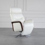 IMG Space SPI5300 Swivel Leather Recliner