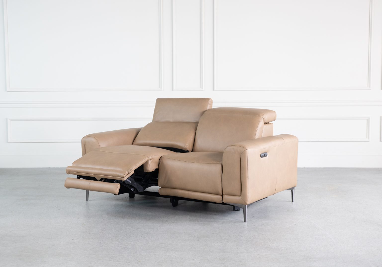 Cardero Loveseat Butter Angle Recline