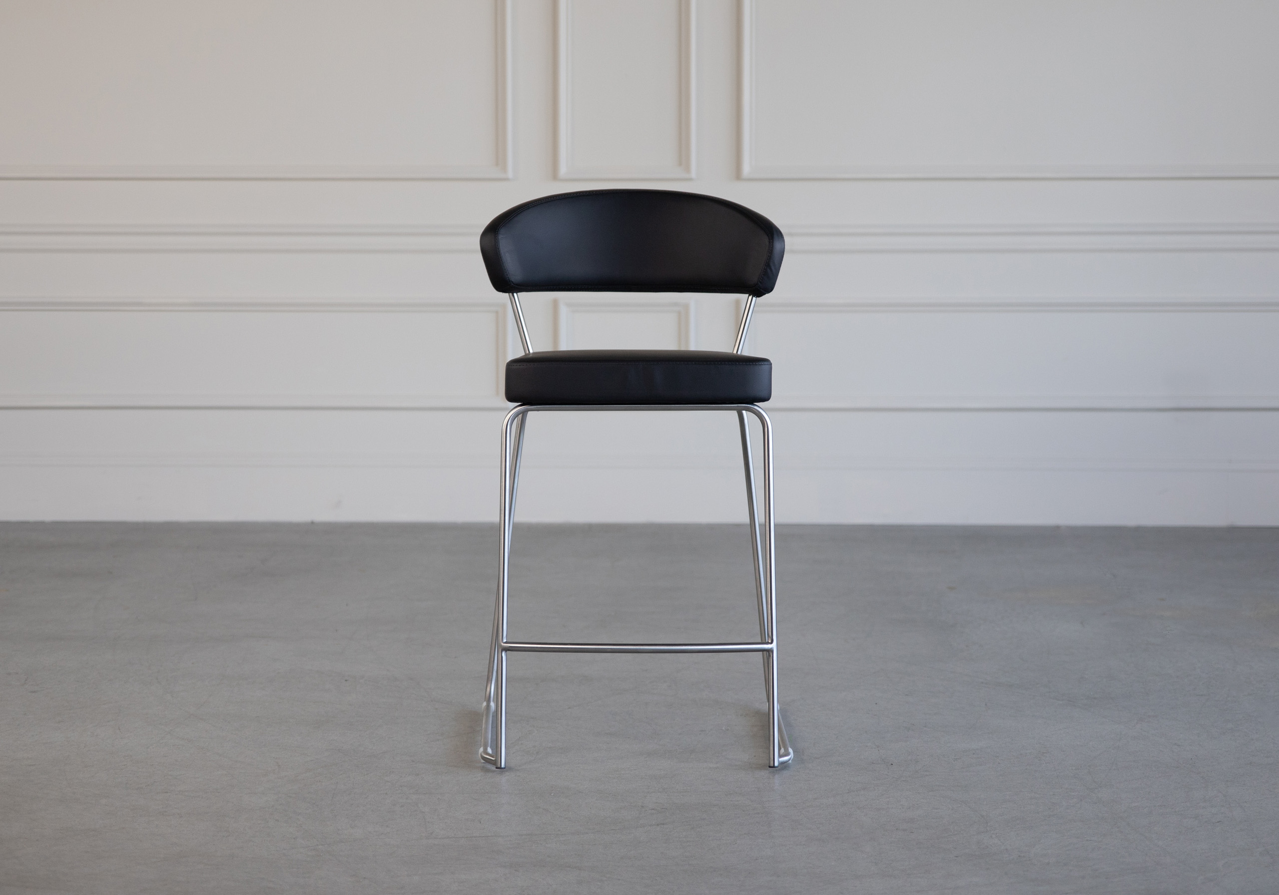Claude Counter Stool Black Front