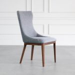 Louise Grey Fabric Dining Chair