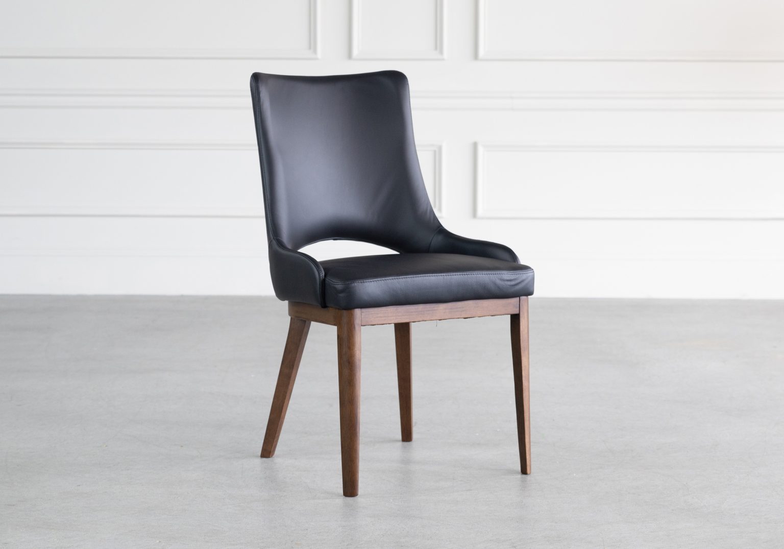 Modena Dining Chair Black Angle