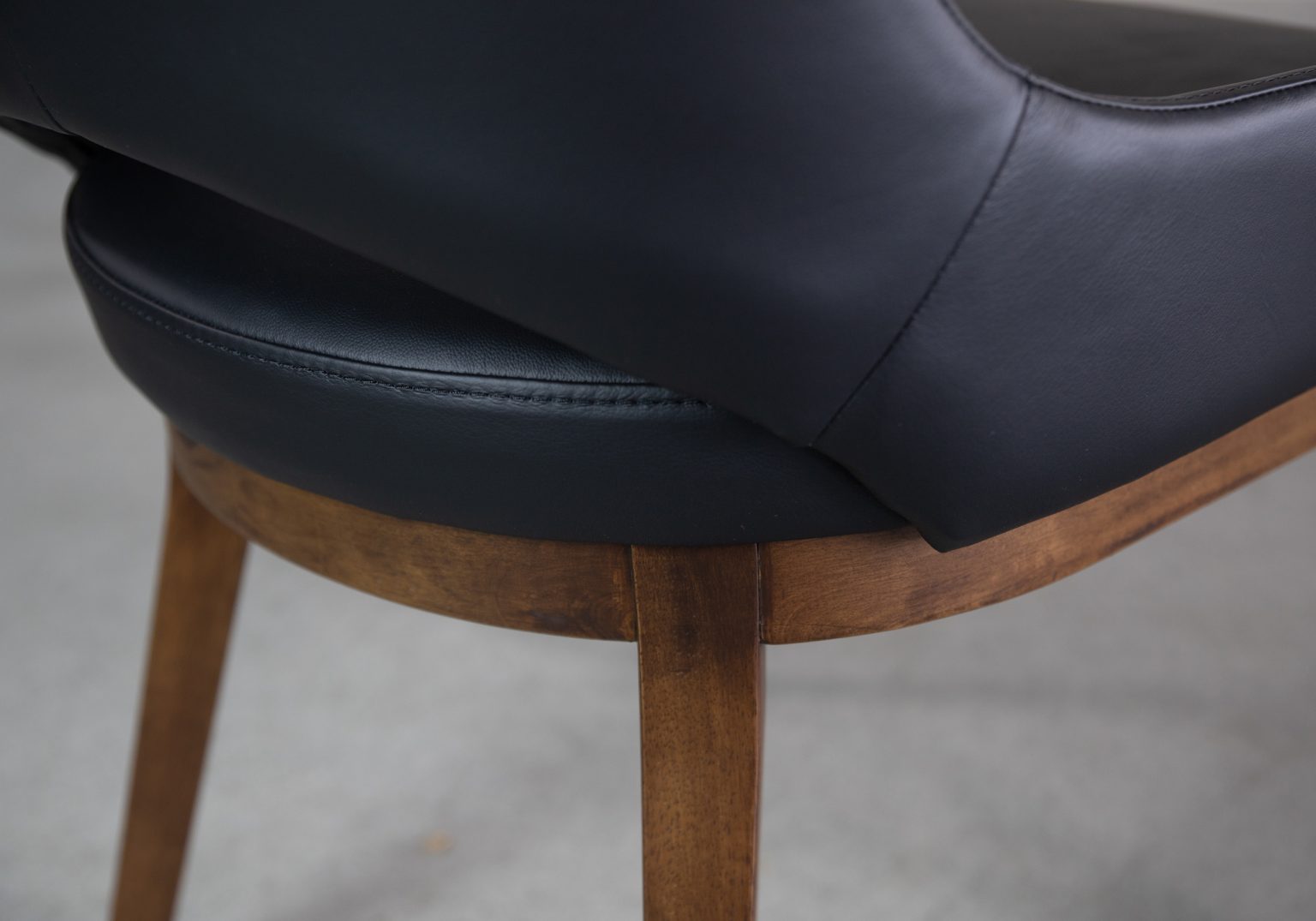 Modena Dining Chair Black Detail