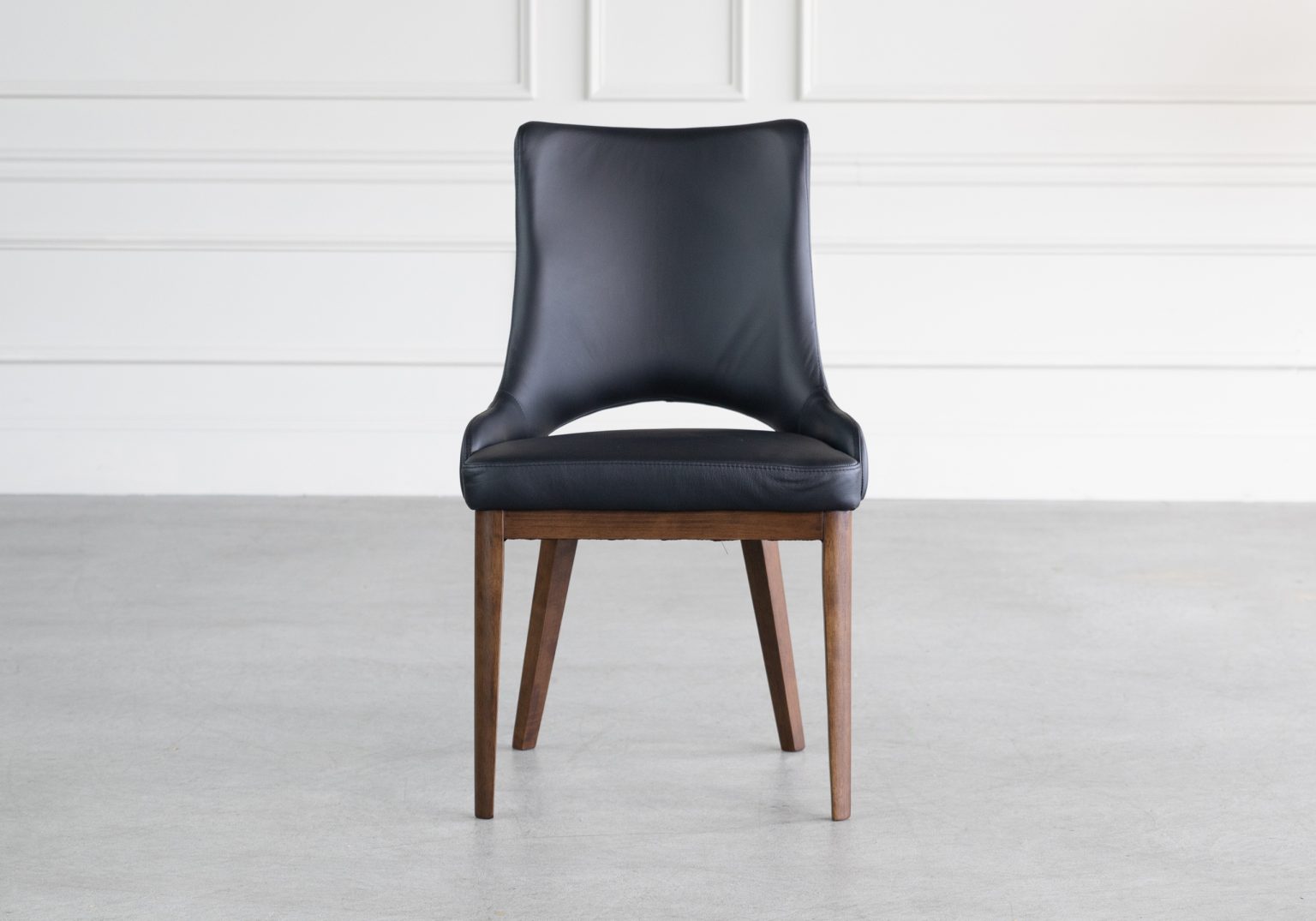 Modena Dining Chair Black Front