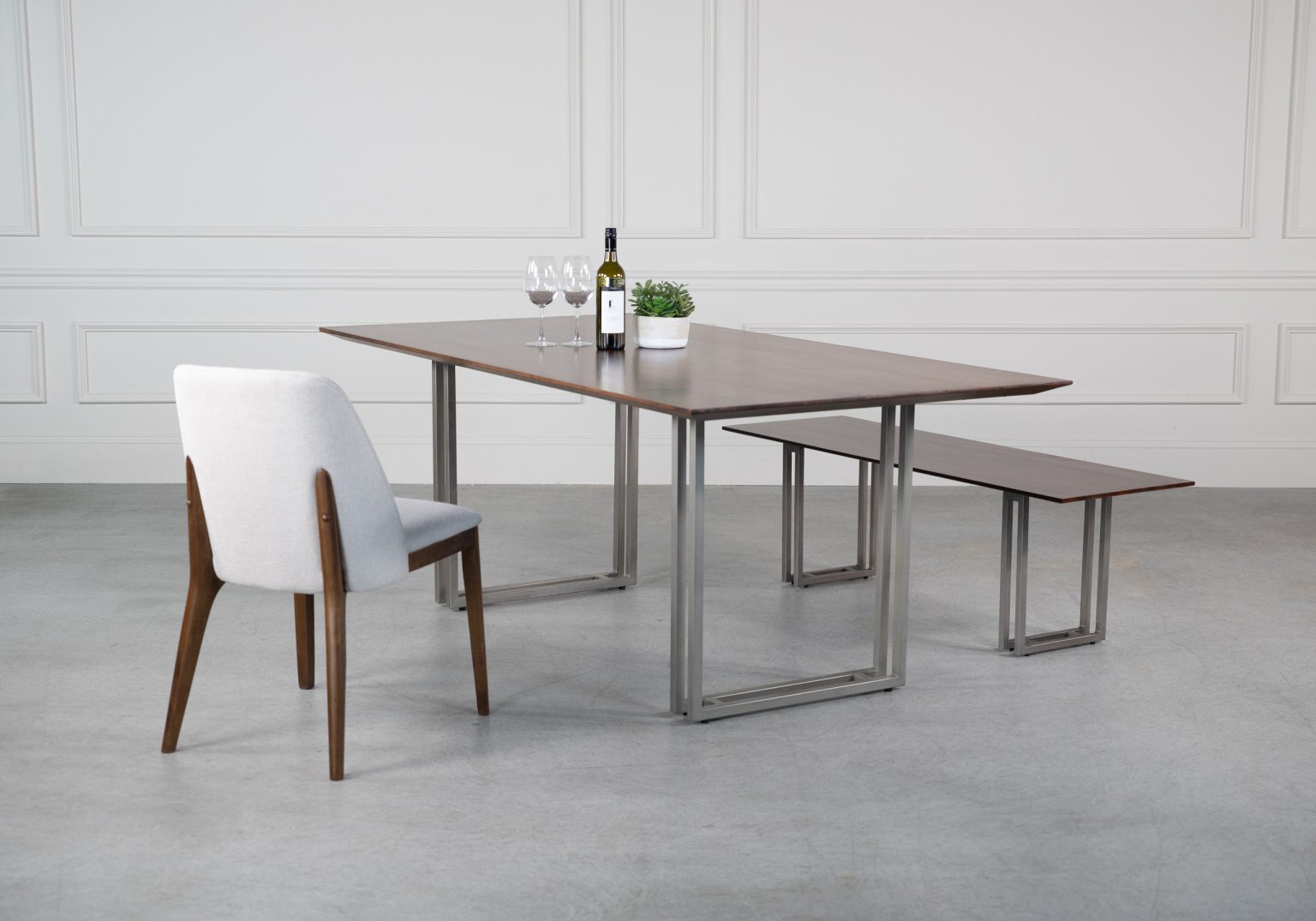 Kate Dining Table Featured Chair wood