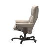 Mayfair Office Highback Paloma Beige Wenge Side