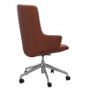 Mint Office Highback with Arms Paloma Henna Back