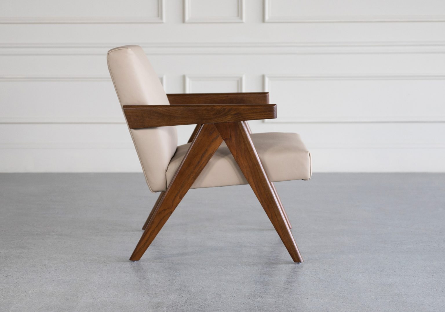 luka accent arm chair creta side