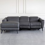 Valencia Leather Power Sectional Sofa