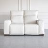 rose-leather-loveseat-pebble-front