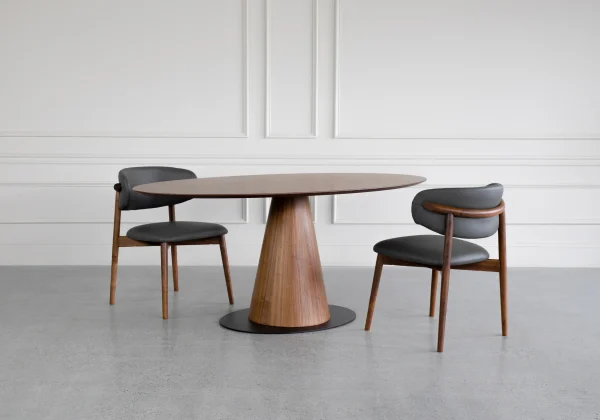 Enna Wood Dining Table with Chairs