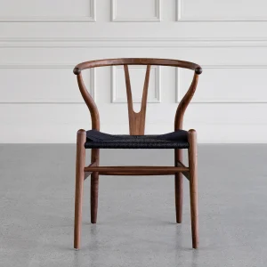 Freja Dining Chair in Walnut - Front