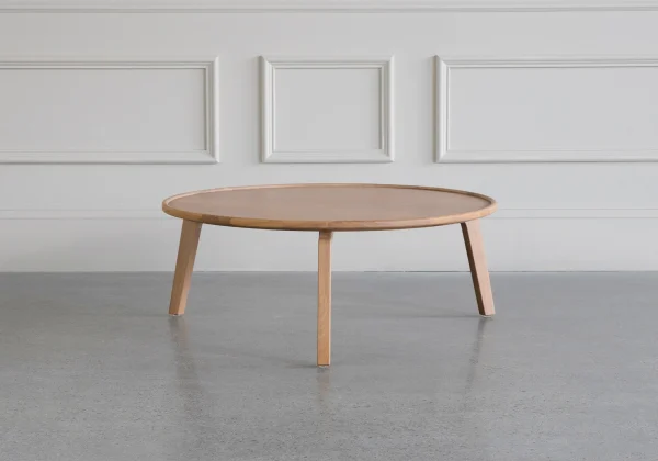 Mette Coffee Table in Oak - Angle