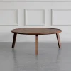 Mette Coffee Table in Walnut - Angle