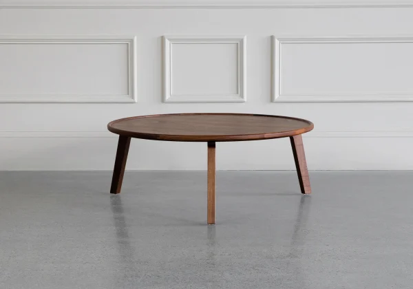 Mette Coffee Table in Walnut - Angle