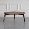 Mette Coffee Table in Walnut - Front