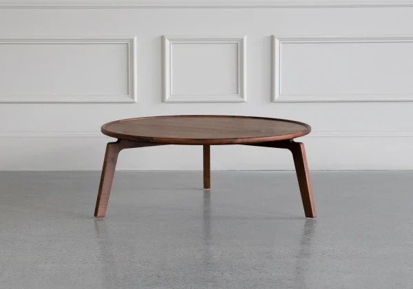 Mette Coffee Table in Walnut - Front