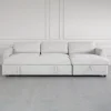 Laura Upholstered Sofa Bed - O Front