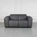 Maple Power Leather Loveseat
