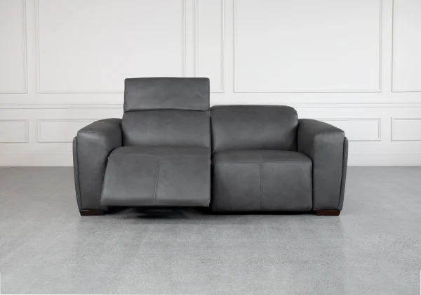 Maple Leather Sofa - Front 2