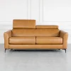 Tudor-Leather-Sofa-Bed-Front-L