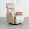 Commander GP377 - Sandstorm Leather Recliner - Angle