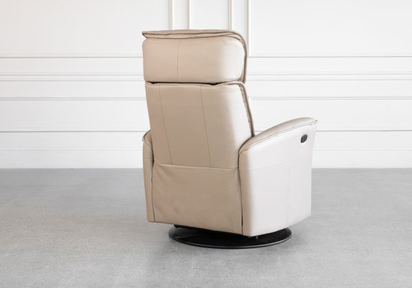 Commander GP377 - Sandstorm Leather Recliner - Back